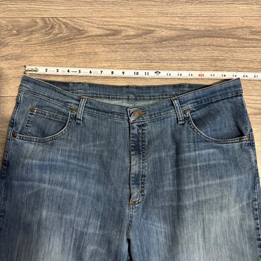 Wrangler‎ Premium Quality Comfort Western Mens Straight Leg Jeans Blue 40x27